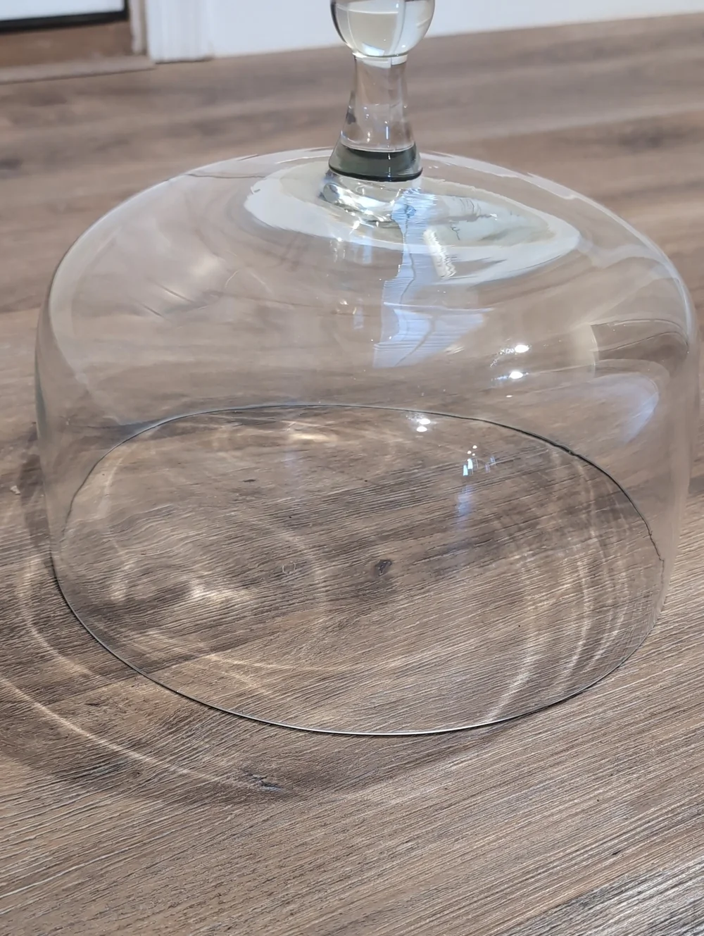 Cake Dome Clear Glass 10